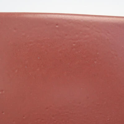 Bonsaischale aus Keramik 10,5 x 10,5 x 7 cm, Farbe Rosa - 2