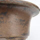 Keramik-Bonsaischale 23 x 18 x 6 cm, Farbe braun - 2/3