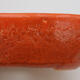 Keramik-Bonsaischale 12,5 x 8,5 x 3,5 cm, Farbe Orange - 2/3