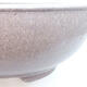 Keramische Bonsai-Schale 25 x 25 x 8 cm, Farbe grau - 2/3