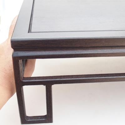 Holztisch unter dem Bonsai braun 39 x 25,5 x 14 cm - 2