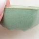 Bonsaischale aus Keramik 7 x 6 x 3 cm, Farbe grün - 2/3