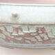 Keramik Bonsai Schüssel 32 x 32 x 8,5 cm, Farbe grün - 2/3