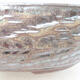 Keramische Bonsai-Schale 36 x 36 x 9,5 cm, Metallfarbe - 2/3