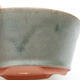Keramik-Bonsaischale 11,5 x 11,5 x 5 cm, Farbe grün - 2/3