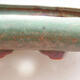 Bonsaischale aus Keramik 16 x 14 x 3,5 cm, Farbe grün - 2/3