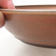 Keramische Bonsai-Schale 23 x 23 x 5 cm, Farbe rot - 2/3