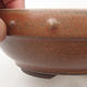 Keramische Bonsai-Schale 16,5 x 16,5 x 6 cm, Farbe rot - 2/3