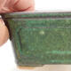 Bonsaischale aus Keramik 13 x 10 x 5 cm, Farbe grün - 2/3