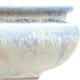 Bonsaischale aus Keramik 15 x 15 x 5,5 cm, Farbe blau - 2/3