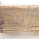 Keramische Bonsai-Schale 14 x 10 x 4 cm, Farbe braun - 2/3