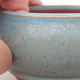Keramische Bonsai-Schale 8 x 8 x 4,5 cm, Farbe blau - 2/3