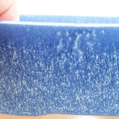 Bonsaischale aus Keramik 23 x 18 x 5,5 cm, Farbe blau - 2
