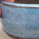 Keramik Bonsai Schüssel 8 x 8 x 4 cm, Farbe blau - 2/3