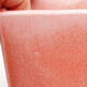 Bonsaischale aus Keramik 8,5 x 8,5 x 8,5 cm, Farbe rosa - 2/3