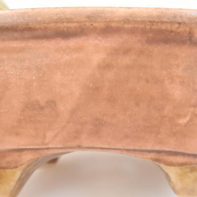 Keramik-Bonsaischale 8 x 7 x 4,5 cm, Farbe rosa - 2