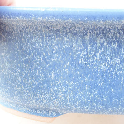 Keramische Bonsai-Schale 24 x 20 x 8 cm, Farbe blau - 2