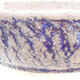 Bonsaischale aus Keramik 22 x 22 x 7 cm, Farbe grau-blau - 2/3