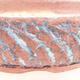 Bonsaischale aus Keramik 23 x 23 x 6,5 cm, Farbe grau-blau - 2/3