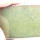 Bonsaischale aus Keramik 13 x 10 x 6 cm, Farbe grün - 2/3