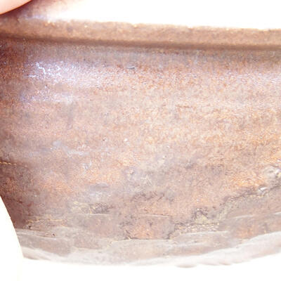Bonsaischale aus Keramik 39,5 x 39,5 x 13,5 cm, Farbe braun - 2
