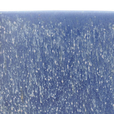 Keramik-Bonsaischale 9 x 9 x 10 cm, Farbe Blau - 2