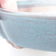 Bonsaischale aus Keramik 17,5 x 15,5 x 4,5 cm, Farbe blau - 2/3