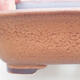 Bonsaischale aus Keramik 14,5 x 12 x 4,5 cm, braune Farbe - 2/3