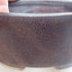 Bonsaischale aus Keramik 7,5 x 7 x 3,5 cm, braune Farbe - 2/3