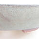 Keramische Bonsai-Schale 14 x 13 x 3,5 cm, graue Farbe - 2/3