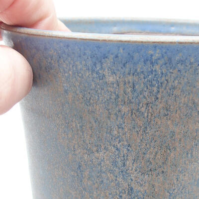 Keramische Bonsai-Schale 11,5 x 11,5 x 12,5 cm, Farbe blau - 2