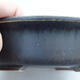 Bonsaischale aus Keramik 18,5 x 16 x 5 cm, Farbe schwarz - 2/3