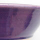 Bonsaischale aus Keramik 19 x 19 x 5,5 cm, Farbe lila - 2/3