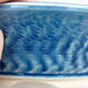 Bonsaischale aus Keramik 18 x 18 x 6 cm, Farbe blau - 2/3