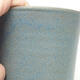 Bonsaischale aus Keramik 10 x 10 x 14 cm, Farbe blau - 2/3