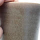 Bonsaischale aus Keramik 9,5 x 9,5 x 14 cm, Farbe grau - 2/3