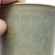 Bonsaischale aus Keramik 10,5 x 10,5 x 14 cm, Farbe grün - 2/3