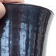 Bonsaischale aus Keramik 10,5 x 10,5 x 13,5 cm, metallfarben - 2/3