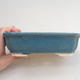 Keramik Bonsai Schüssel 18 x 14 x 5 cm, Farbe blau - 2/4