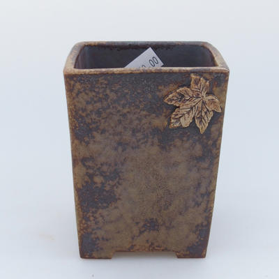 Keramik Bonsai Schüssel - Blatt - 2