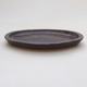 Bonsai-Wassertablett H 05 - 10 x 7,5 x 1 cm, schwarz matt - 2/2