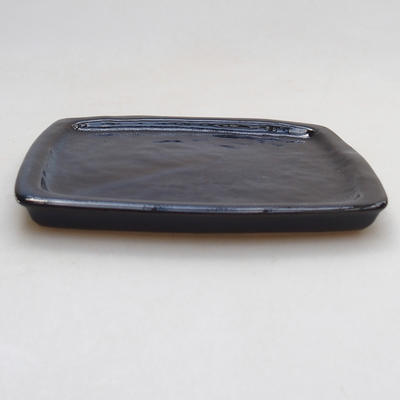 Bonsai Tablett H11 - 11 x 9,5 x 1 cm, schwarz glänzend - 2
