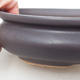 Bonsaischale aus Keramik H 15 - 26,5 x 17 x 6 cm, schwarz matt - 2/3