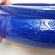 Keramische Bonsai-Schale H 21 - 23 x 23 x 7 cm, Blau - 2/3