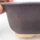 Bonsaischale aus Keramik H 36 - 17 x 15 x 8 cm, schwarz matt - 2/3