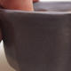 Keramik Bonsai Schüssel H 95 - 7 x 7 x 4,5 cm, schwarz matt - 2/3