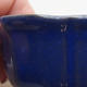 Keramik Bonsai Schüssel H 95 - 7 x 7 x 4,5 cm, Blau - 2/3