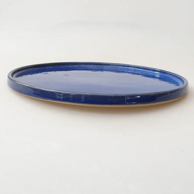 Bonsai-Untertasse H 21 - 21,5 x 21,5 x 1,5 cm, Blau - 2