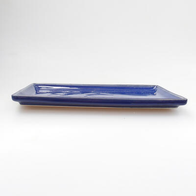 Bonsai-Untertasse - RECHTECKIG - H O-A 20 x 14 x 1,5 cm, Blau - 2