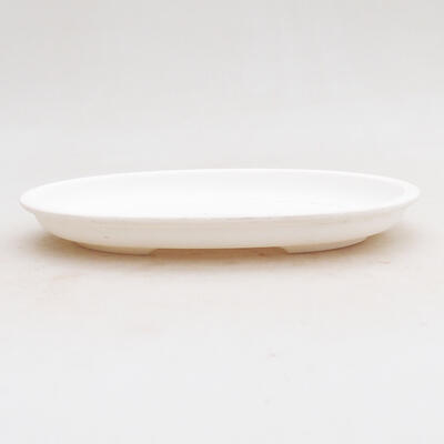 Bonsai-Untertasse Kunststoff PP-4 weiß 16 x 12,5 x 1,5 cm - 2